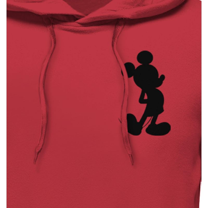 Men's Mickey & Friends Pocket Silhouette Pull Over Hoodie, 2 of 5