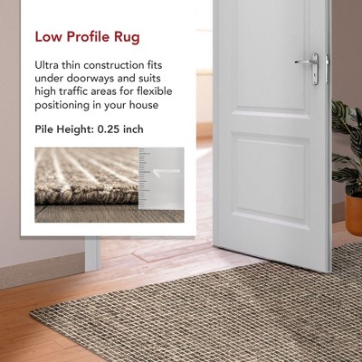 Melrose Hand-Tufted Wool Rectangular 9' x 12' Brown Rug