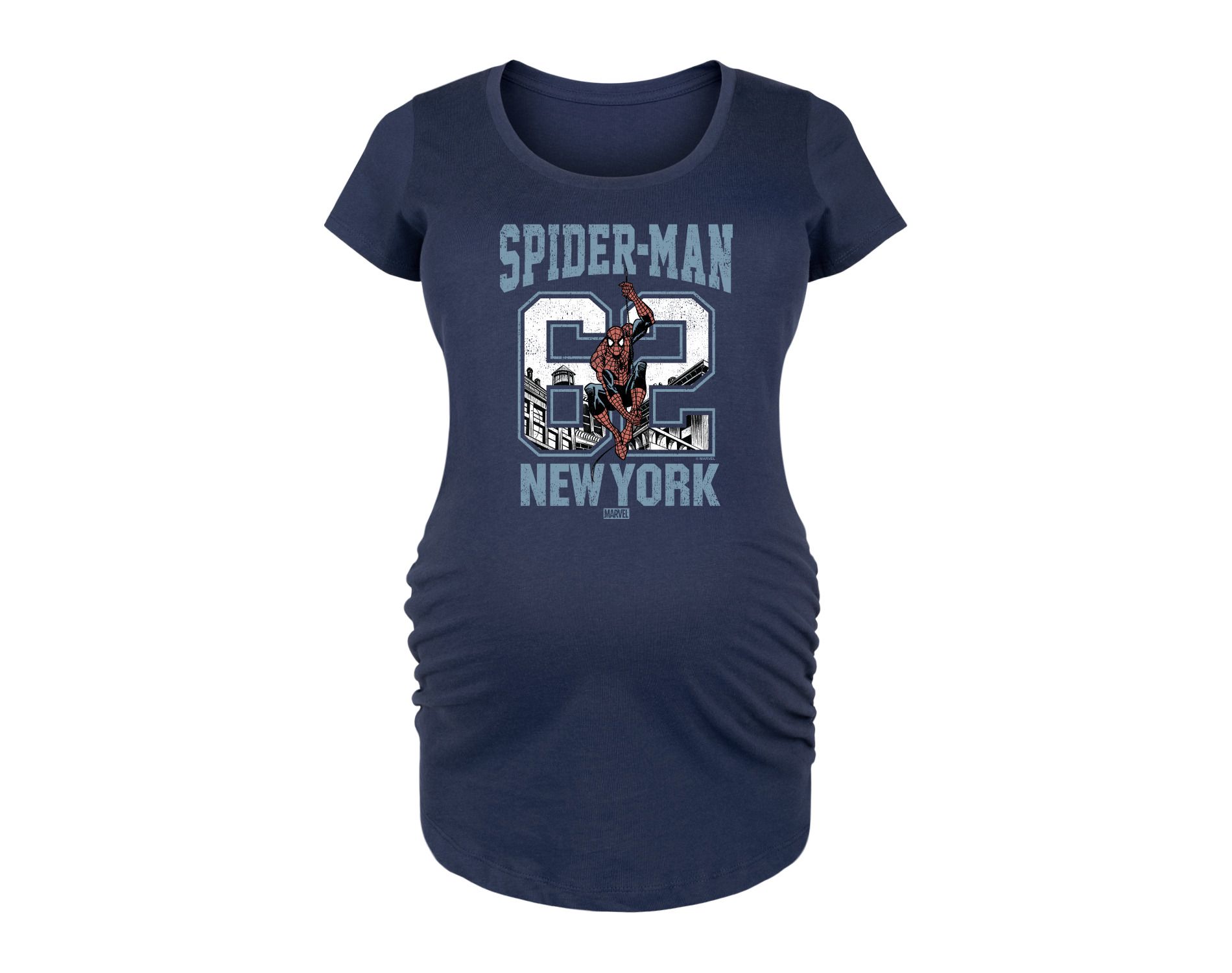 Women's Marvel Spider-man 62 New York  - Navy - 2 X-Large