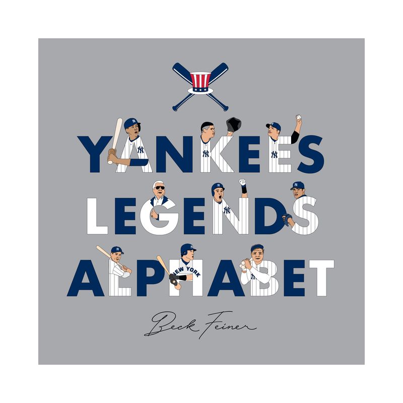 Yankees Legends Alphabet - by  Beck Feiner (Hardcover), 1 of 2