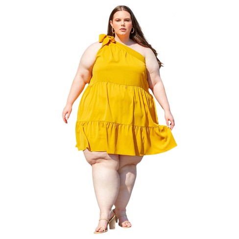 Target on sale mustard dress