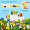 Wrapables 30pcs Mini Animal Eraser Pets, 3D Puzzle Erasers - 2 of 4