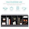 Best Choice Products 46in Shoe Storage Organization Rack Bench for Entryway, Bedroom w/ Padded Seat, 10 Cubbies - 3 of 4