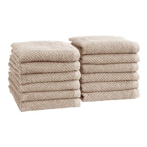 Cotton Quick Dry Textured Bath Towel - Great Bay Home - 1 of 4