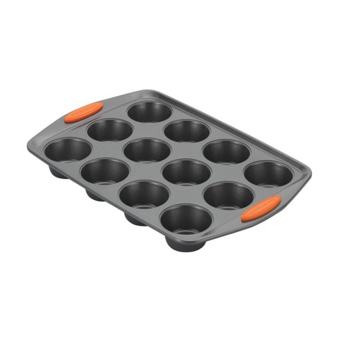 Rachael Ray Yum-o Nonstick 12 Cup Muffin & Cake Pan oven Lovin' Cups :  Target