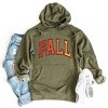 Simply Sage Market Varsity Fall Ombre Hoodie - 3 of 4