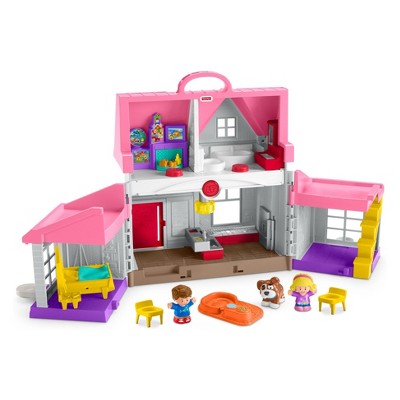 fisher price little people pink house