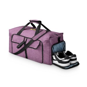 60L Foldable Travel Duffel Bag for Men & Women ¨C Water-Resistant, Light - 1 of 4