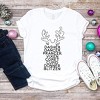 The Juniper Shop Reindeer Names Antlers Toddler Short Sleeve Tee - 2 of 2