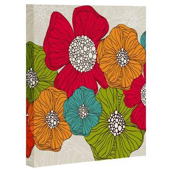 10" x 8" Valentina Ramos Botanical Flowers Art Canvas - Deny Designs