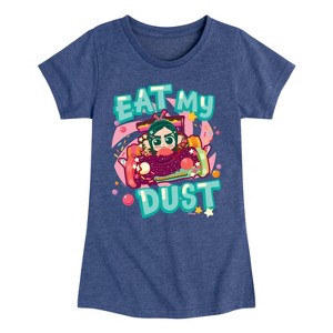 Girls' - Disney - Vanellope Eat My Dust Fitted Short Sleeve Graphic T-Shirt - 1 of 3
