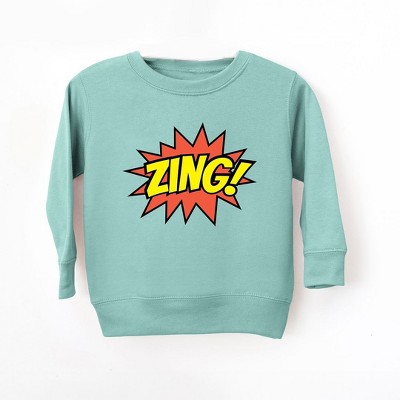 The Juniper Shop Comic Zing Toddler Graphic Sweatshirt