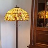 Amora Lighting Tiffany Style Floral Floor Lamp 60 Inches Height - 3 of 4