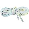 INSPIRE CHIC Gender Neutral Gradient Colored Shoelaces Reflective Stars Flat Shoe Laces for Sneakers Casual - 2 of 4