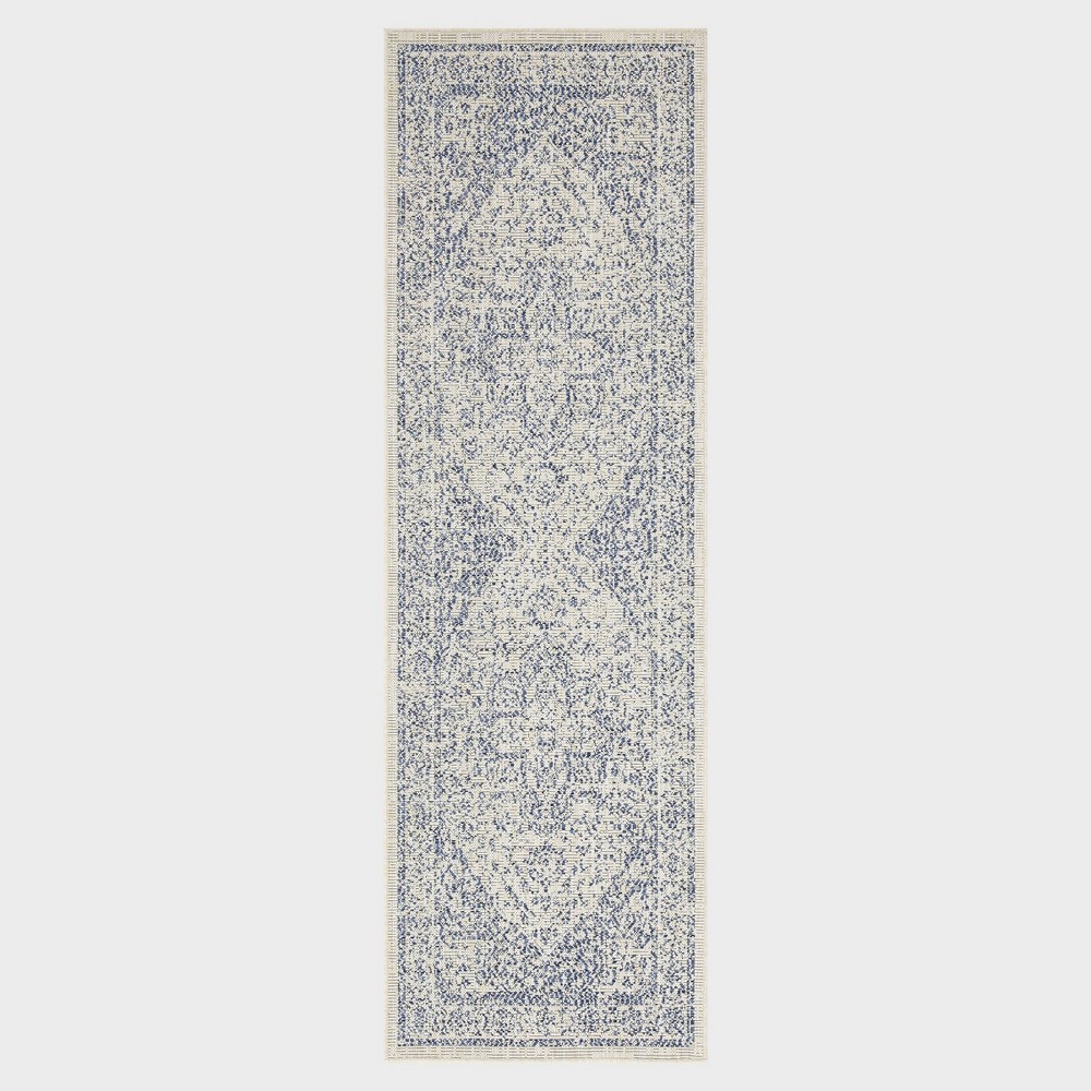 Photos - Area Rug Playa Rug 2'6''x8' Machine Washable Zaria Rectangle Woven Indoor Outdoor R