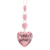 Crystal Expressions 4.25 In Blessing Heart Ornament Valentine's Day Faceted Tree Ornaments - 2 of 3