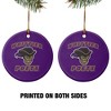 Whittier College Poets Logo Porcelain Holiday Christmas Tree Ornament - 2 of 4