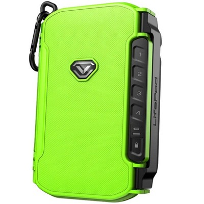 Vaultek LifePod X Rugged Electronic Lockbox | Great for Storing Passports, Wallets, and More | Get Quick Access with Smart Sense Keypad