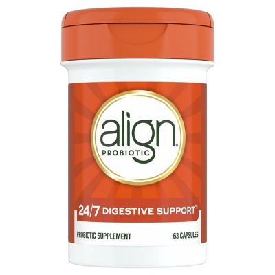 Align Probiotic, Probiotics for Women and Men, Daily Probiotic Supplement for Digestive Health 63 Capsules