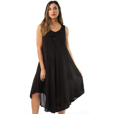 Riviera Sun Tie Dye Summer Dress - Beach Cover Up