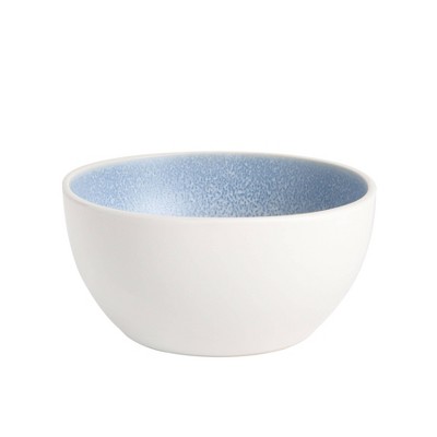 Aqua Blue Square Ceramic Dinnerware Set, Service for 4
