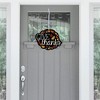 Big Dot of Happiness Give Thanks - Hanging Porch Thanksgiving Party Outdoor Decorations - Front Door Decor - 1 Piece Sign - 2 of 4