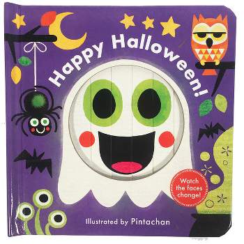 Happy Halloween! (a Changing Faces Book) - by  Nathan Thoms (Board Book)