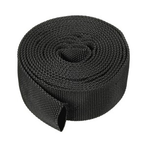 Unique Bargains Durable Nylon Flexible Protective Insulation Cable Hose Sleeve - 1 of 3
