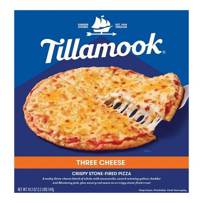 Tillamook Three Cheese Frozen Pizza - 19.3oz