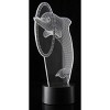 JuzToys 3D Dolphin  Laser Cut Precision LED Lights - 2 of 4