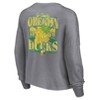 NCAA Oregon Ducks Women's Gray Long Sleeve T-Shirt - 3 of 3
