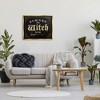 Stupell Industries Beware The Witch Vintage Phrase Floating Frame Canvas Art - 3 of 4