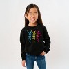 The Juniper Shop Three Skeletons Dancing Neon Youth Sweatshirt - 2 of 4