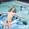 Sunrio 2024 Upgraded 34" x 30" River Floats – 2-Pack Set of Durable Inflatable Tubes for Lakes and Rivers - 2 of 4