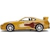 Slap Jack's Toyota Supra Gold "Fast & Furious" Movie 1/32 Diecast Model Car by Jada - 3 of 3