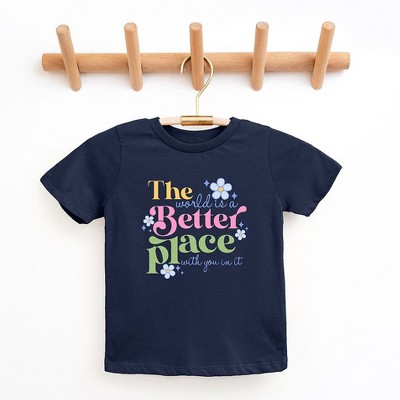 The Juniper Shop World Is A Better Place Toddler Short Sleeve Tee