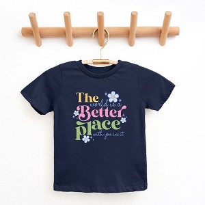 The Juniper Shop World Is A Better Place Toddler Short Sleeve Tee - 1 of 2