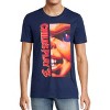 Seven Times Six Child's Play 3 T-Shirt Men's Chucky Close-Up Short Sleeve Tee Blue - 4 of 4