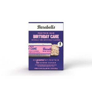 Barebells Nutrition Bars - Birthday Cake - 7.76oz/4pk - 1 of 3