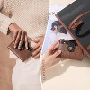 BEAFUP Small Wallets for Women Leather RFID Blocking Bifold Zipper Pocket Wallet with ID Window - 2 of 4