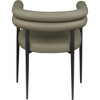 Meridian Furniture,Lavina Vegan Leather Dining Chair, Set of 2 - 4 of 4