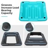 BestParts Commercial 550LB Adjustable Aerobic Step Platform w/4 Risers - Non-Slip Green - 4 of 4