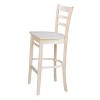 International Concepts Emily Bar Height Stool - 30" Seat Height - 3 of 4