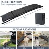 Gulches  Dog Ramp for Medium & Large Car 63" Long & 17" Wide Pet Stair Ramp with Non-Slip Rug Surface - 4 of 4