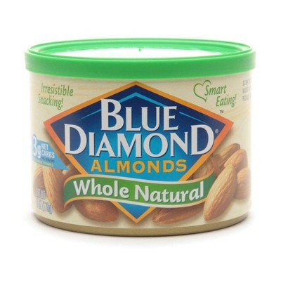 Blue Diamond Almonds Whole Natural 6.0 oz