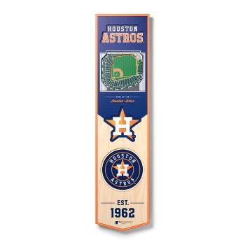 8" x 32" MLB Houston Astros 3D Stadium Banner