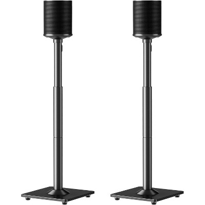 Speaker Stands for Sonos Era 100 and Sonos One, One SL, Play:1, Height Adjustable 35"- 43.4" Speaker Stands Pair
