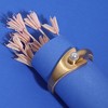 SOHI Women's California Gold Metallic Asymetrical Bracelet - 2 of 4