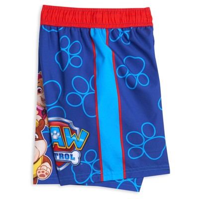 Nickelodeon PAW Patrol Skye Chase Marshall Little Boys Pullover Rash Guard and Swim Trunks Outfit Set Team Paw 7 — фото 6