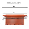 FONTOI Storage Shelf Wall Mounted with Hook, Bar Hanger and Shelf for Home Bathroom Living Room - 3 of 4